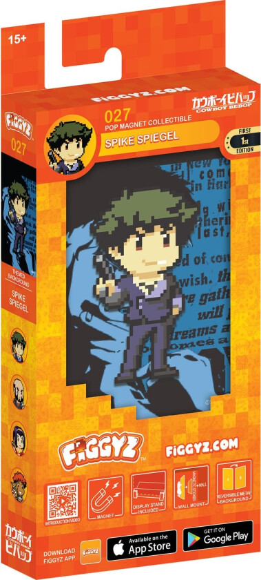 FiGGYZ magnetisk actionfigur (Spike Spiegel)