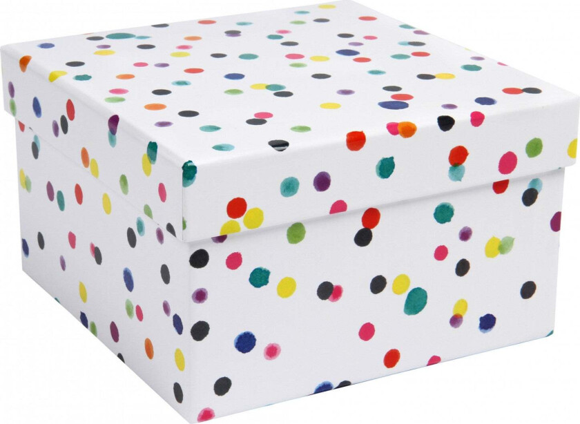 Bilde av Gaveeske Watercolour Dots M