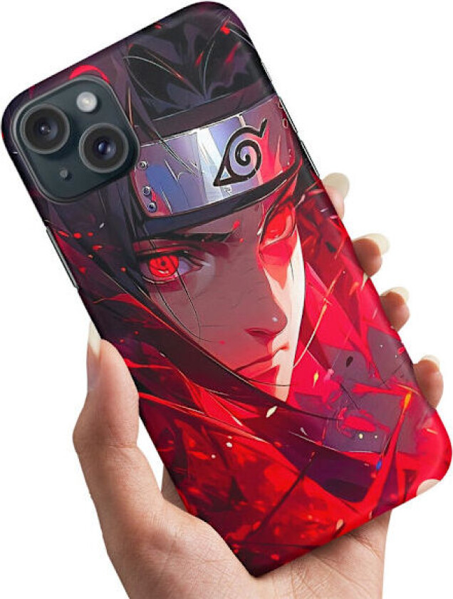 iPhone 15 - Deksel/Mobildeksel Sasuke Naruto