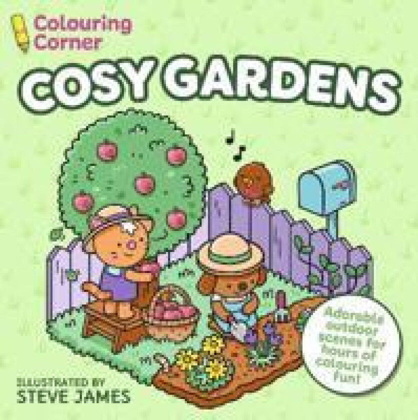 Colouring Corner: Cosy Gardens