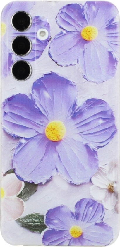 Vibe Samsung Galaxy A56 deksel - Lilla Blomst