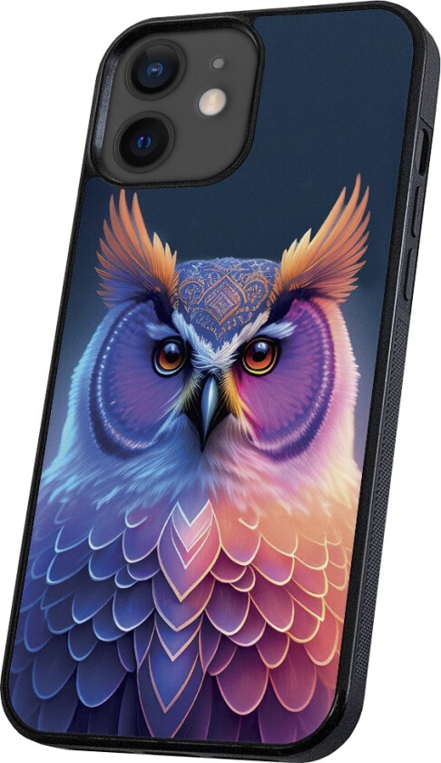 iPhone 12/12 Pro - Deksel/Mobildeksel Ugle
