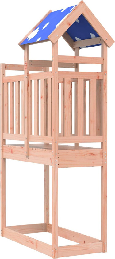 Leketårn Brun 52,5 x 110,5 x 215 cm Massiv douglasgran