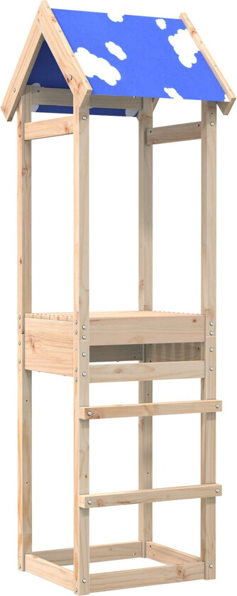 Bilde av Leketårn Brun 52,5 x 46,5 x 195 cm Massiv furu