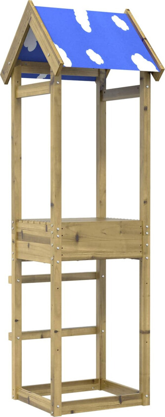 Bilde av Leketårn Brun 52,5 x 46,5 x 195 cm Massiv impregnert tre