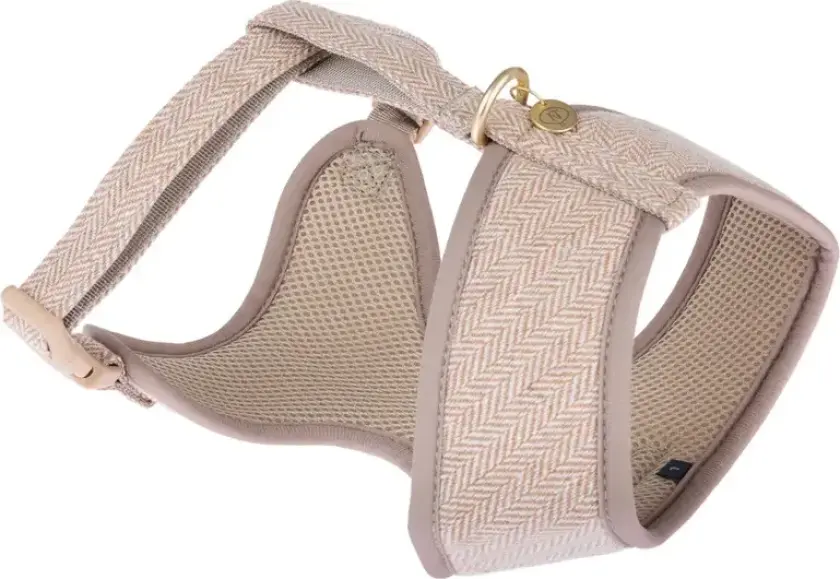 Calma hundesele, sand - Passende bånd: 200 cm lang, 20 mm bred