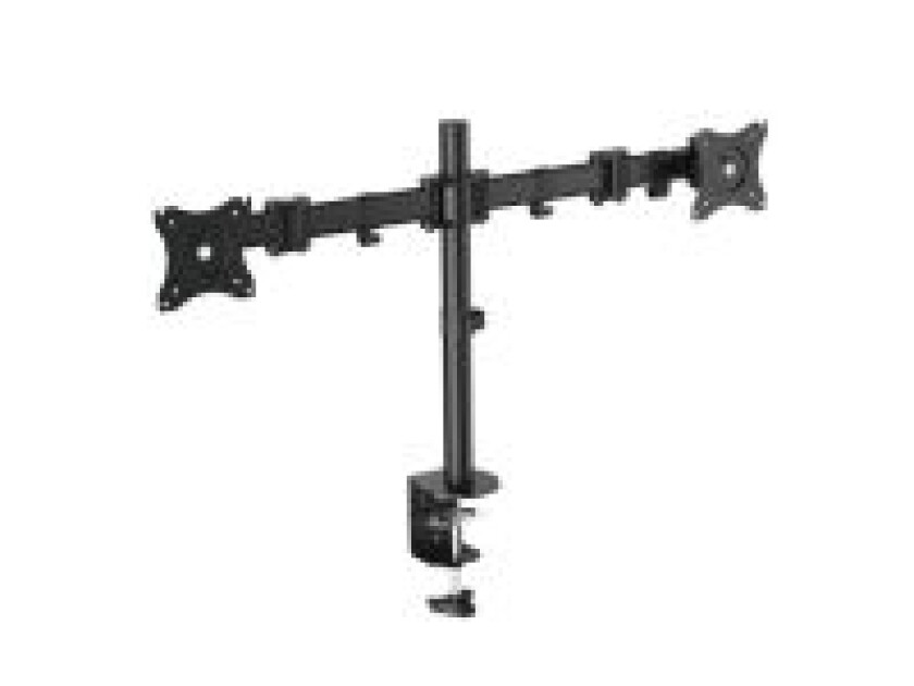 Bilde av Dual monitor mount 13-27" steel arm length: each 428 mm