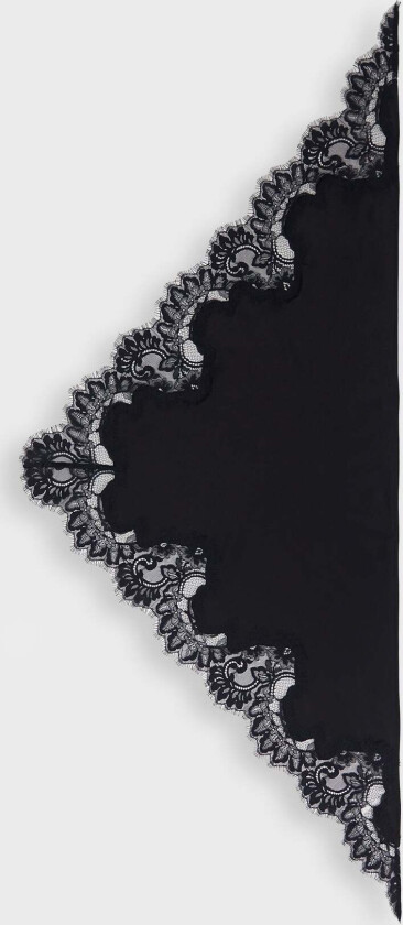 Scarf Lace Black ONESIZE
