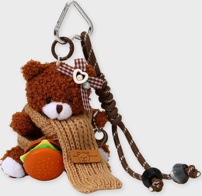 Bag Charm Teddy Brun ONESIZE