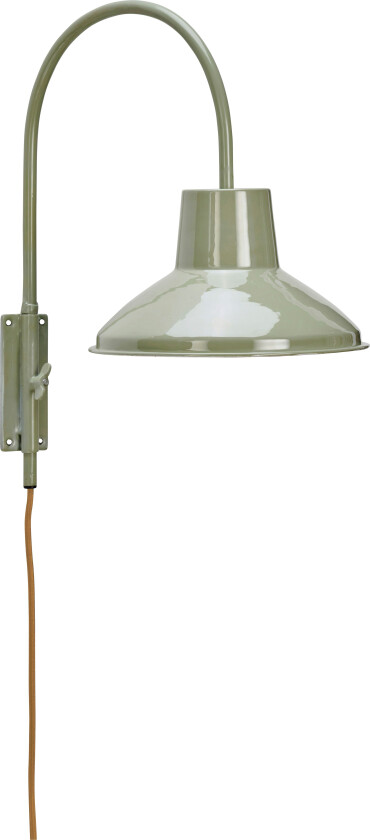 Enamel Wall Lamp - Vegglamper Jern Lys Grønn - IMDV-160LGE