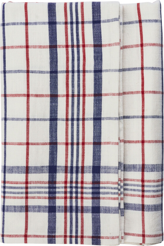 Checked Tablecloth - Duker & Løpere Bomull Blå - JOTC1325