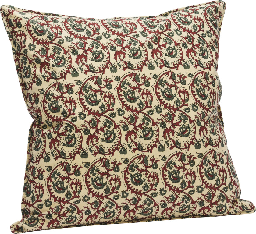 Printed Cushion Cover - Pynteputer & Trekk Bomull Sand - CCP-5050-285