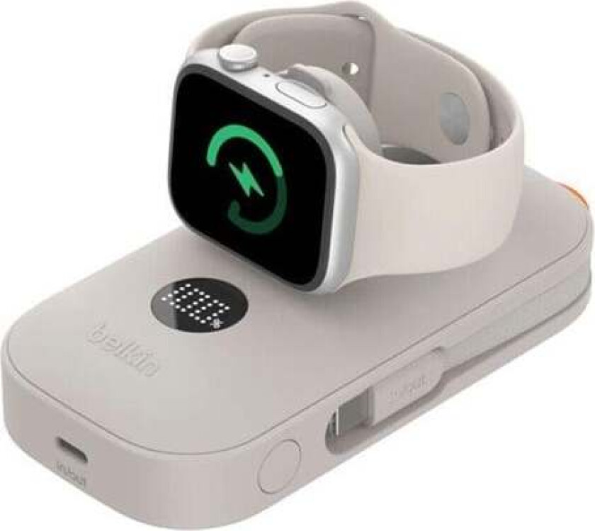 BoostCharge Pro power bank - with apple watch charger - 2 x USB-C - 45 Watt Nødlader - 10000 mAh