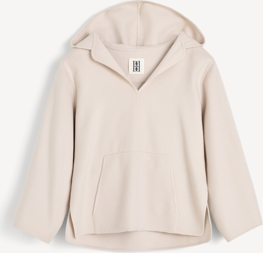 Marguerite hooded wool sweater