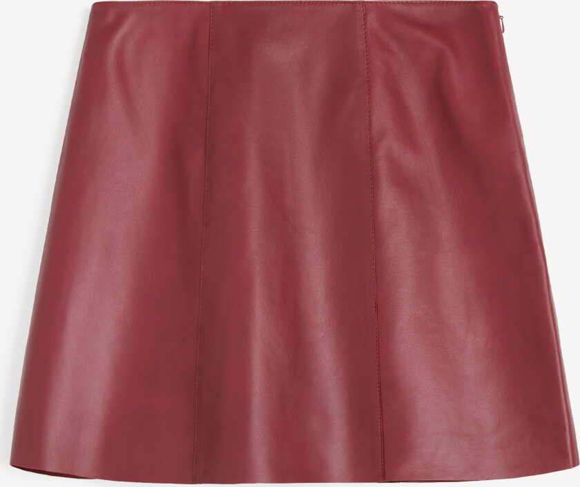 Namia leather mini skirt