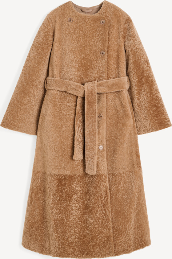 Sandria shearling coat