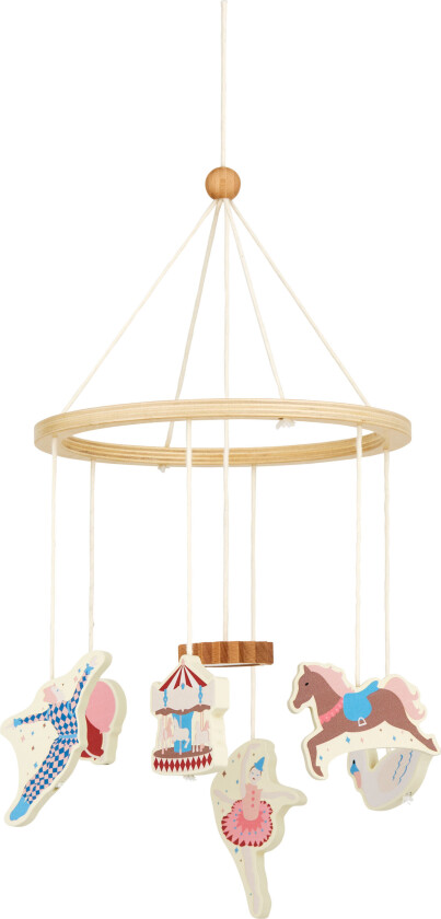 Mobil I Tre Carousel Carousel One Size Rød One Size unisex