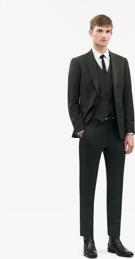 Wayde Polyester-Wool Blend Waistcoat