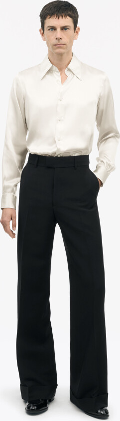 Bilde av Alain Slim-fit Silk Shirt