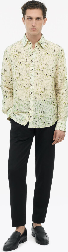 Bennett Linen Print Shirt