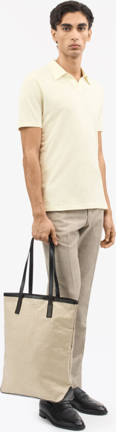 Ray Open-Neck Polo Shirt