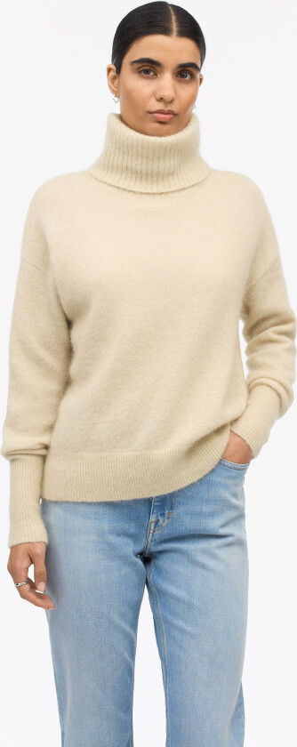 Paxi Mohair-Merino Turtleneck