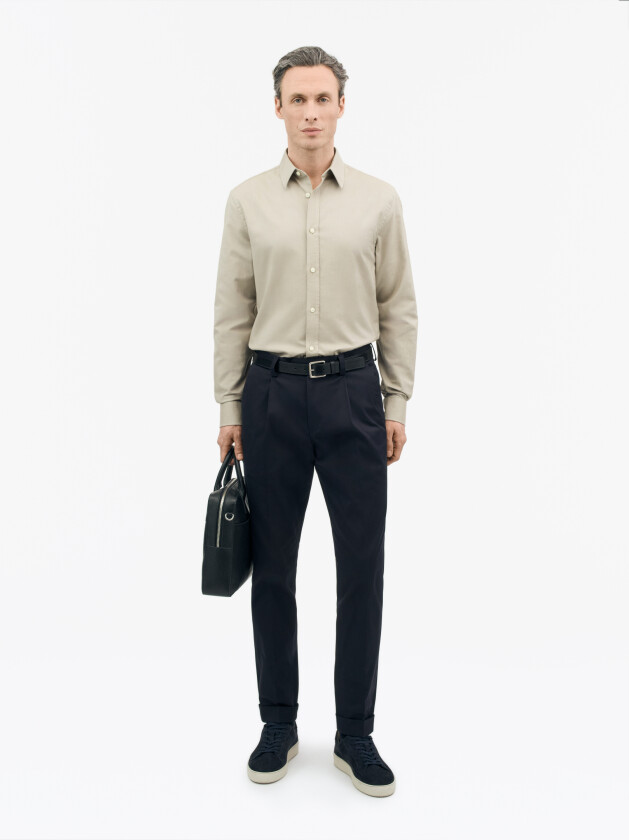 Spenser Casual Cotton Twill Shirt