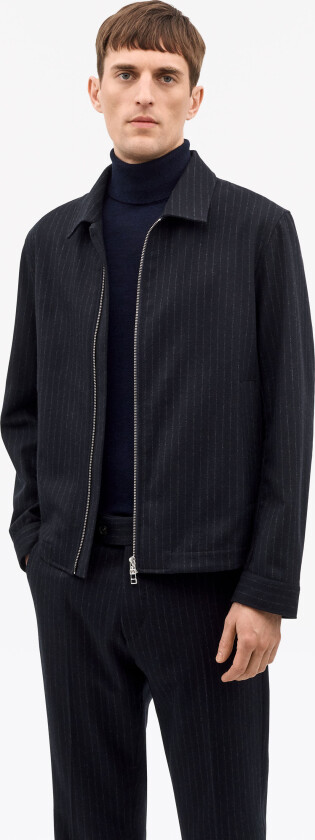 Barnaby C Pinstripe Shirt Jacket
