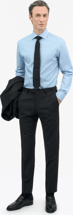Adley C Slim-Fit Cutaway Cotton Shirt