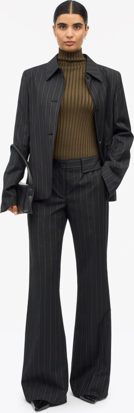 Juli Pinstripe Bootcut Trousers