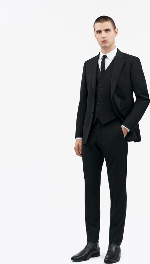 Wayde Polyester-Wool Blend Waistcoat