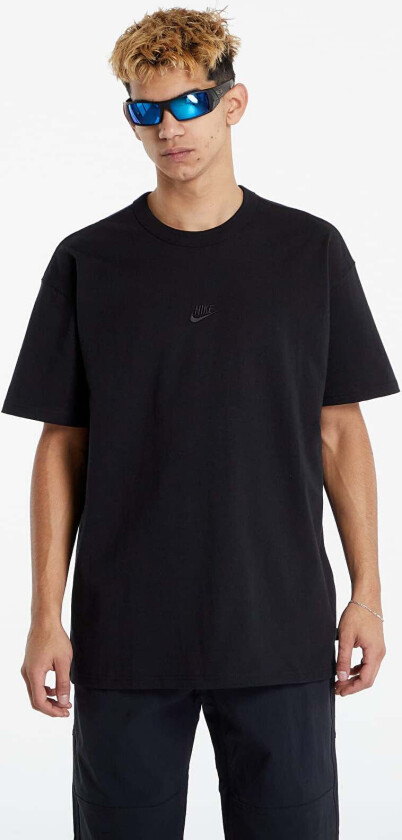 T-skjorte Nike Sportswear Premium Essential Sustainable Tee Black/ Black XS