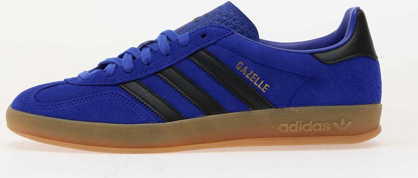 Joggesko adidas Gazelle Indoor Lucid Blue/ Core Black/ Gold Metallic EUR 42 2/3