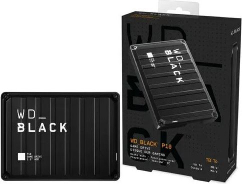 Wd Black P10 Game Drive 2tb Svart