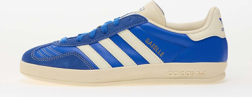 Joggesko adidas Gazelle Indoor Blue/ Crew White/ Gold Metallic EUR 37 1/3