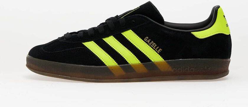 Joggesko adidas Gazelle Indoor Core Black/ Solar Yellow/ Ftw White EUR 44