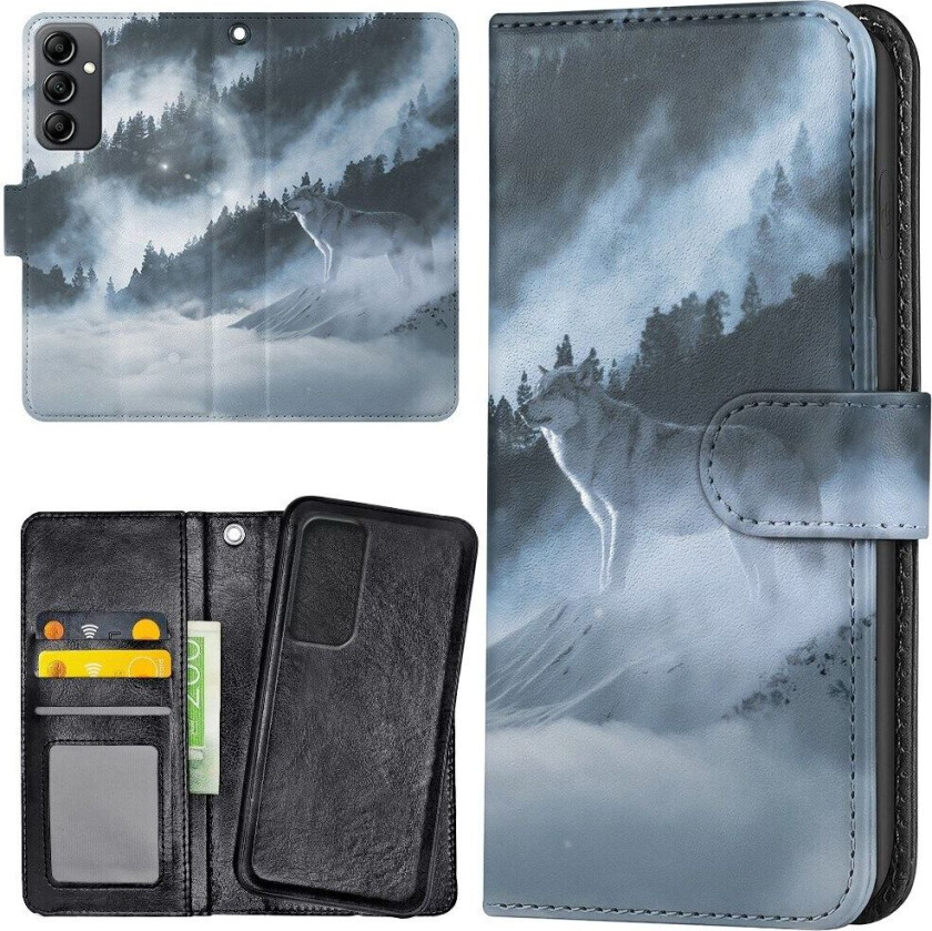Samsung Galaxy S24 - Lommebok Deksel Arctic Wolf