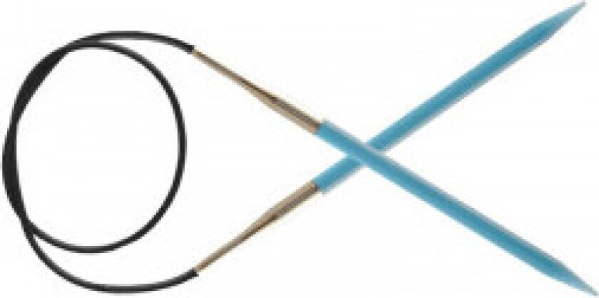 Trendz Akryl rundpinner 120cm 5,50mm / 47,2in US9 Turkis