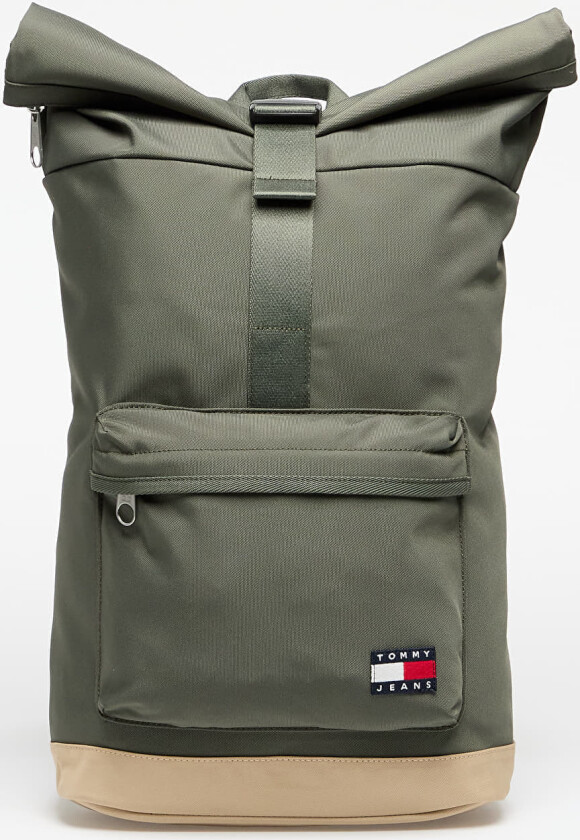 Ryggsekk Tommy Jeans Essential Daily Rolltop Backpack Green Universal