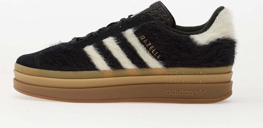 Joggesko adidas Gazelle Bold W Core Black/ Crew White/ Gold Metallic EUR 38 2/3