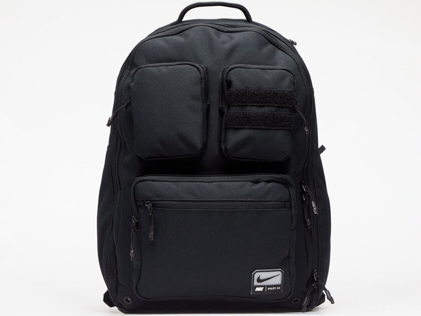 Ryggsekk Nike Utility Power Backpack - 2.0 Black/ Black/ White 33 l
