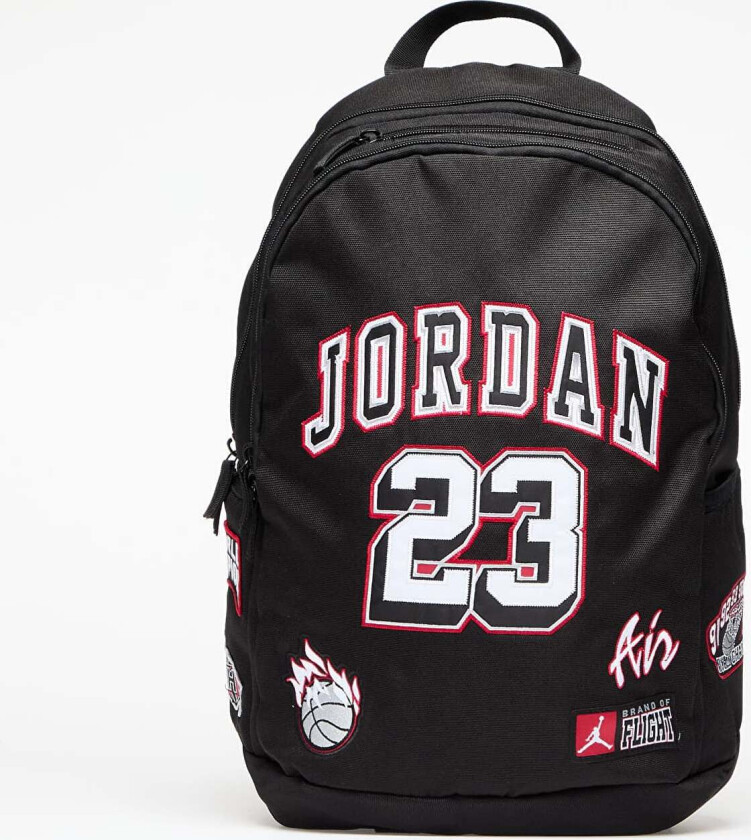 Ryggsekk Jordan Backpack Black/ Gym Red Universal