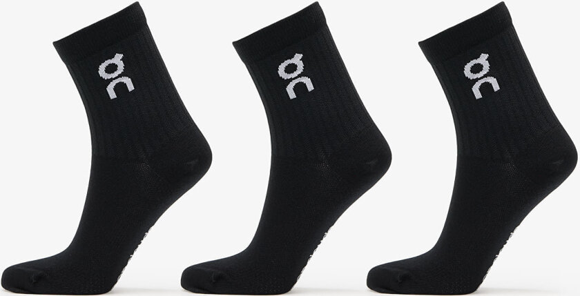 Sokker On Logo Sock High 3-Pack Black L