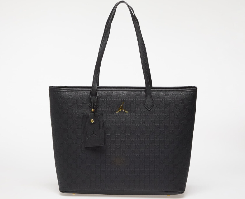 Veske Jordan Jam Monogram Tote Bag Black/ Gold L