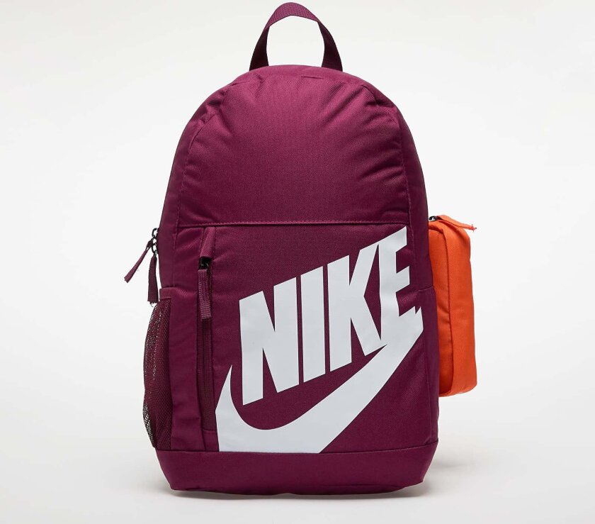 Ryggsekk Nike Elemental Big Kids' Backpack (20L) Bordeaux/ Orange/ White Universal