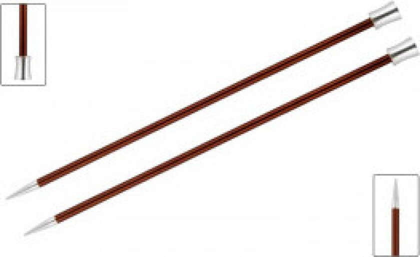 Zing Strikkepinner / Genserpinner Aluminium 40cm 5,50mm / 15.7