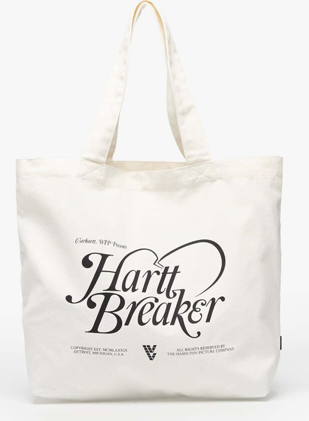 Veske Carhartt WIP Canvas Graphic Tote Large Harttbreaker Print/ Wax 32 l