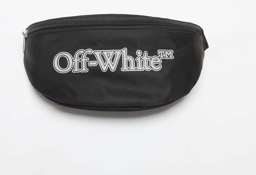 Rumpetaske Off-White Kids Big Bookish Funny Belt Bag Black/ Reflective Universal
