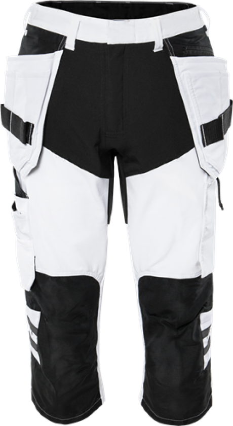 Håndverker piratbukser med stretch