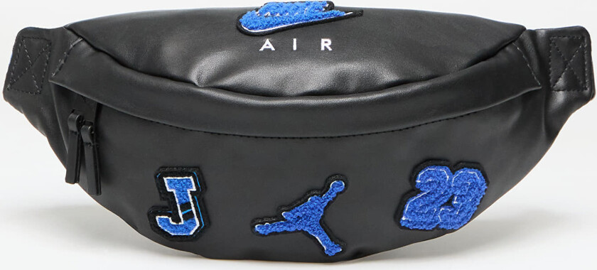 Rumpetaske Jordan Jam Borough Varsity Crossbody Black/ Game Royal Universal